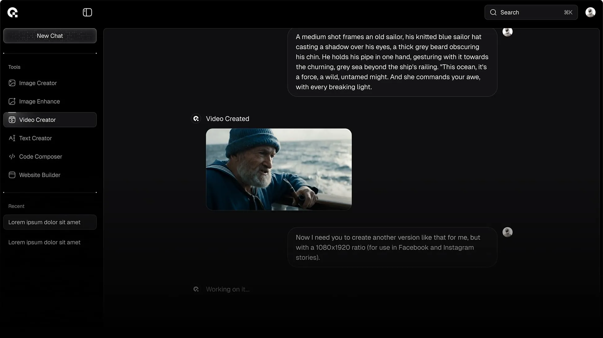 Video Creator